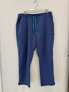 Figs Big Sky Blue Women’s Yola Scrub Pants size XL
